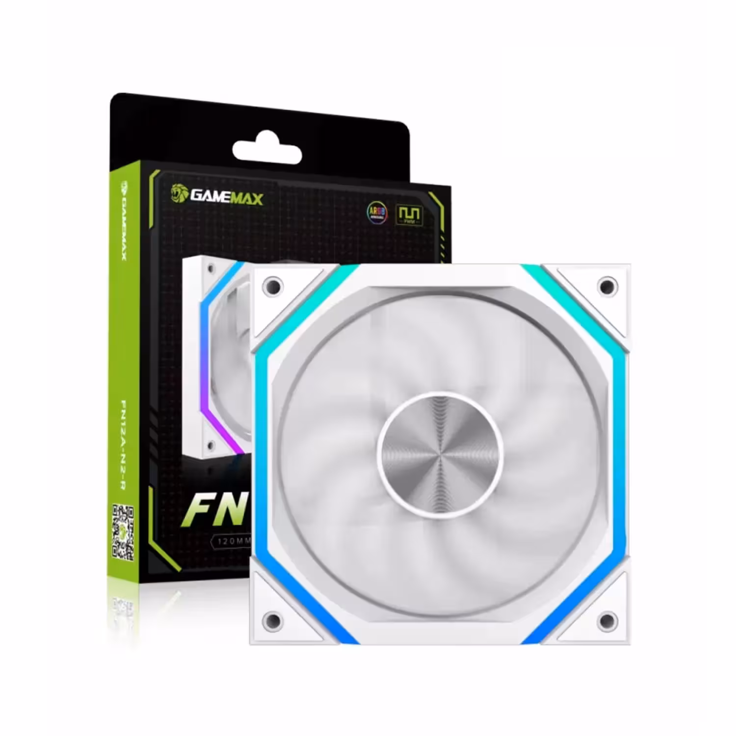فن کیس GAMEMAX FN12 A N2 WHITE