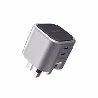 آداپتور 2 پورت تایپ سی 45 وات گرین لاین Green Lion GaN Adapter 45W 2 USB-C Ports