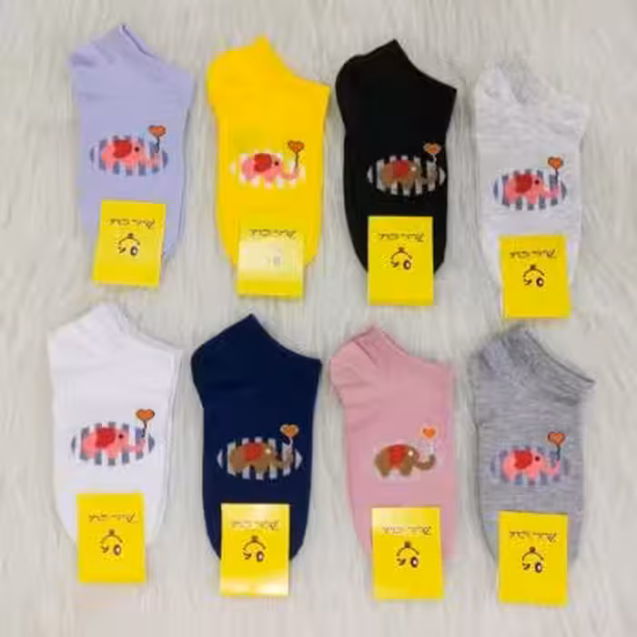 جوراب مچی طرح فیل