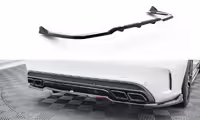 Rear Splitter (with vertical bars) Mercedes-AMG C63 Sedan / Estate W205 / S205