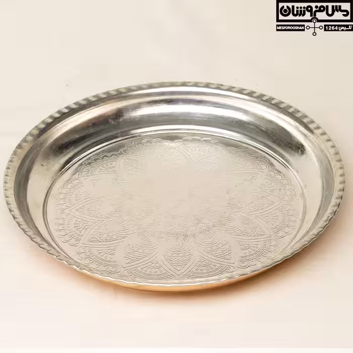 مجمع مسی طرح دار سایز 7 قطر 38 مدل فرشاد