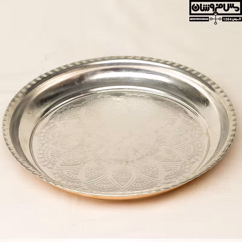 مجمع مسی طرح دار سایز 7 قطر 38 مدل فرشاد