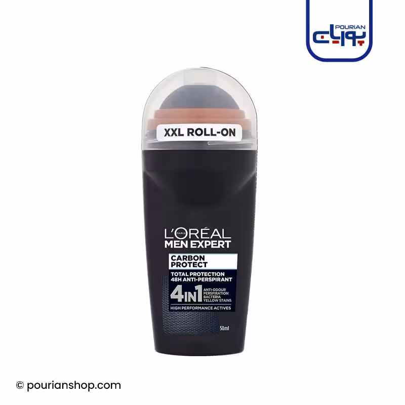 رول ضدتعریق کربن پروتکت لورال 50میل _ LOreal Men Expert Carbon Protect