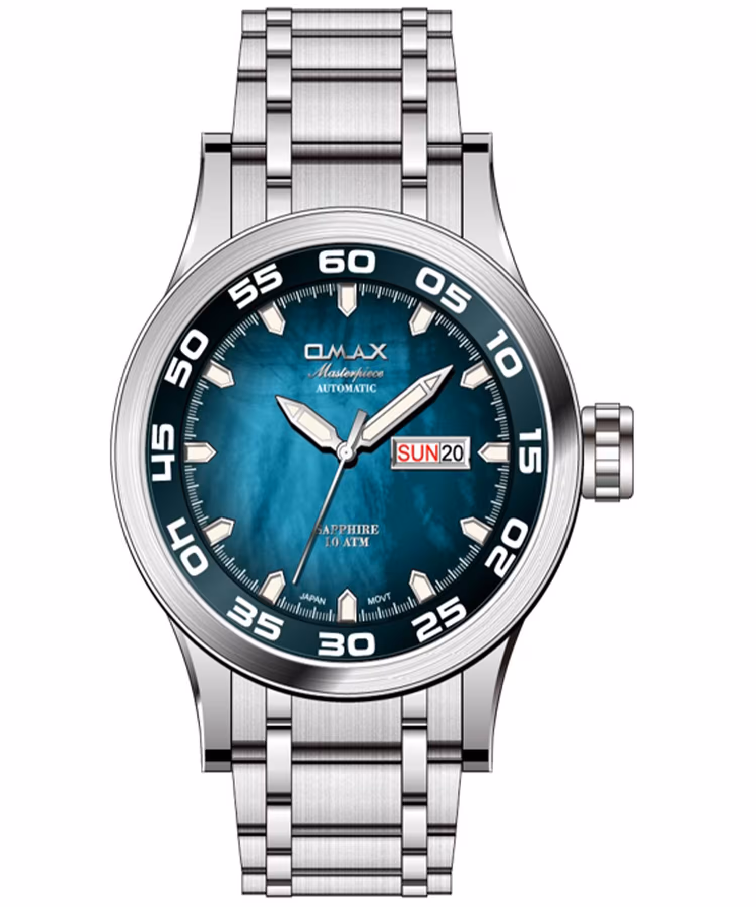 ساعت مچی مردانه اوماکس ، زیرمجموعه Masterpiece،کد OSA025P06I