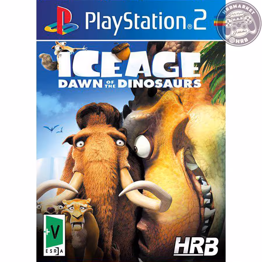 بازی Ice Age: Dawn Of The Dinosaurs مخصوص پلی استیشن 2