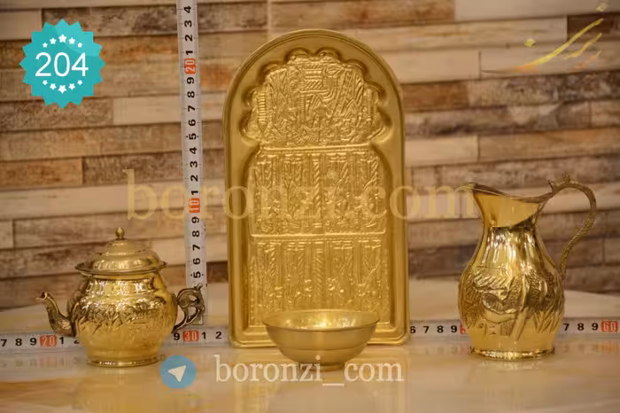 سرویس سماور مدل قلمزنی سیسمونی