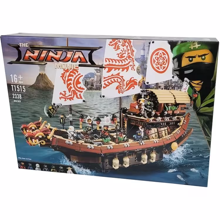 لگو کشتی مبارزان نینجا