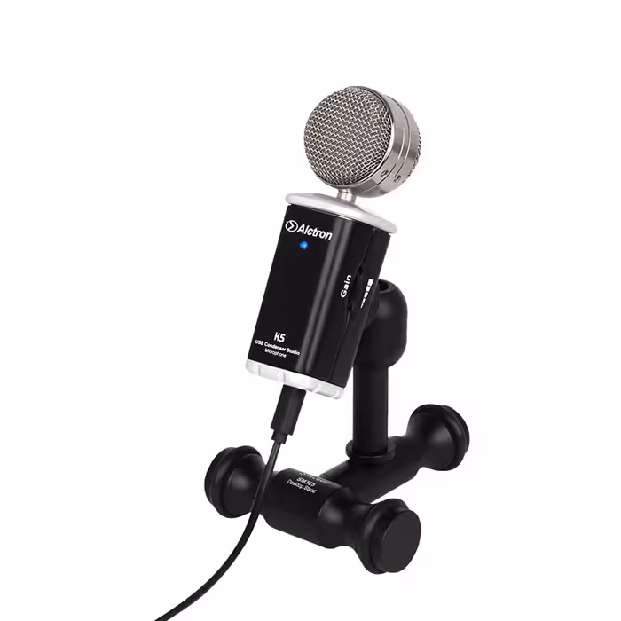 میکروفن کاندنسر یو اس بی USB Alctron K5