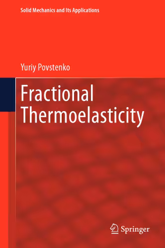 خرید و دانلود نسخه کامل کتاب Fractional Thermoelasticity