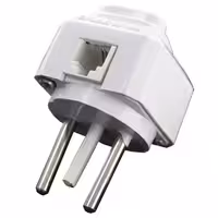 سه شاخه تلفن تک پورت