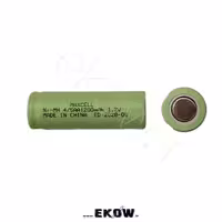 باتری نیکل متال هیدرید 1200ma 4/5AA ( نیکل متال هیدرید MAXCELL 4.5AA 1200mAh1.2v)