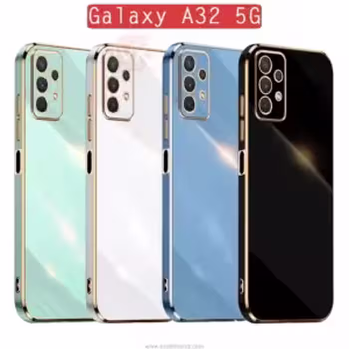 قاب محافظ سامسونگ Gold Plated Luxury Plating Cover | Galaxy A32 5G