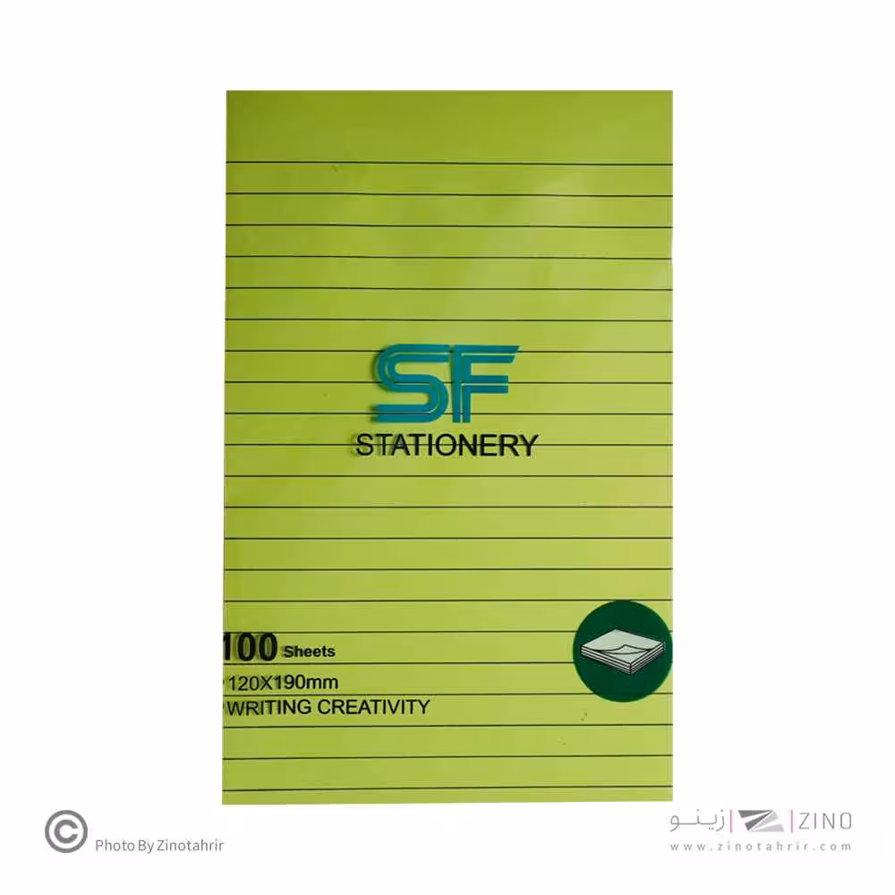 پست ایت100برگ120*190الوان خطدارفسفری اس اف کدSF-307