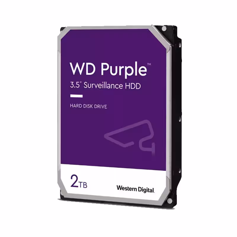 هارددیسک اینترنال وسترن دیجیتال مدل PURPLE WD20PURX ظرفیت 2 ترابایت