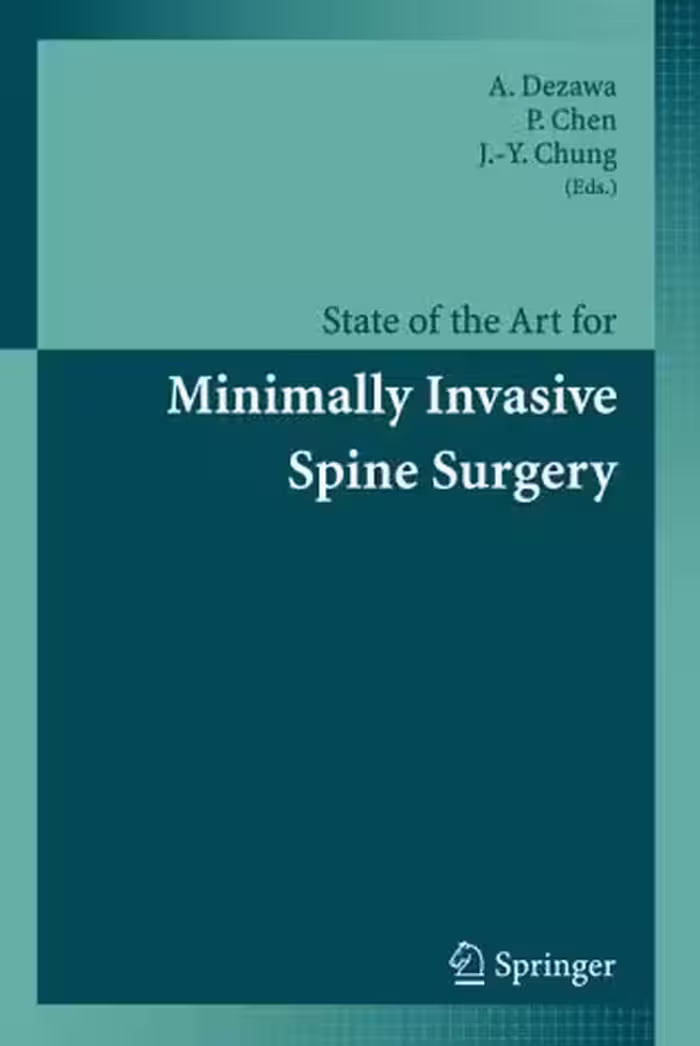 خرید و دانلود نسخه کامل کتاب State of the Art for Minimally Invasive Spine Surgery