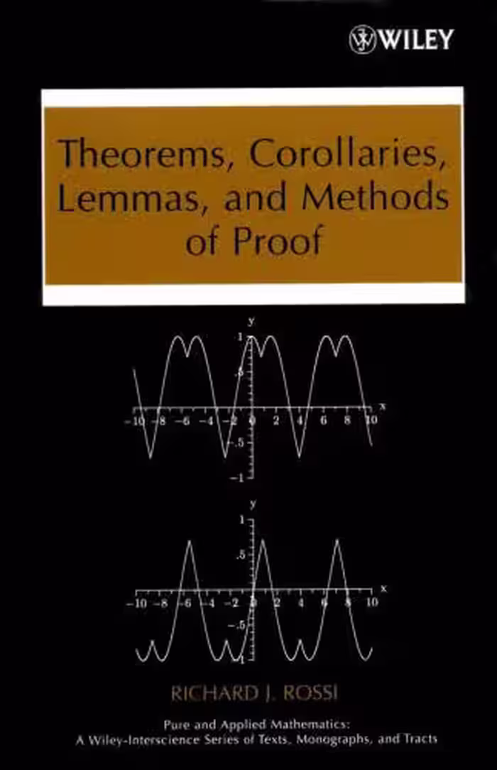 خرید و دانلود نسخه کامل کتاب Theorems, Corollaries, Lemmas, and Methods of Proof