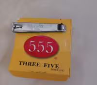 ناخن گیر 555 سایز بزرگ، بسته 12 عددی