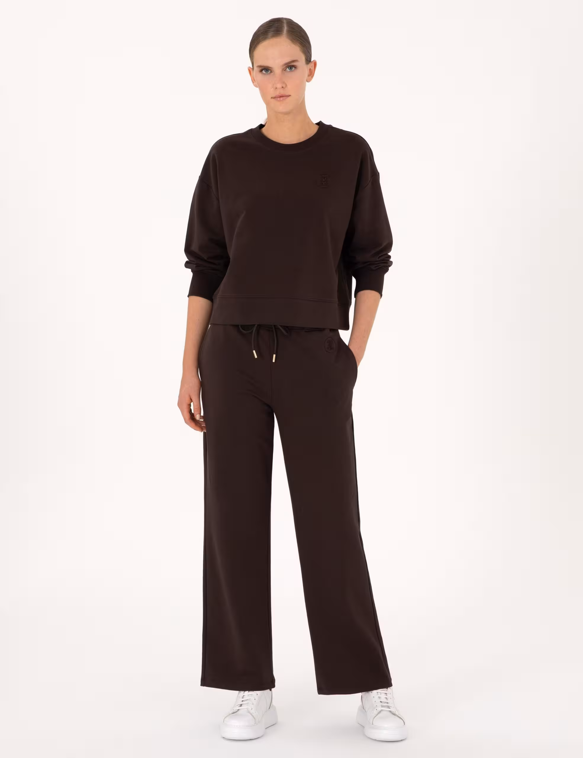 شلوار راحتی زنانه قهوه ای پیرکاردین