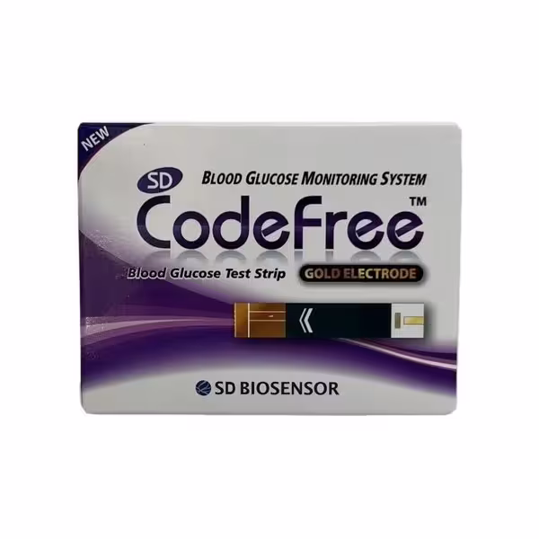 نوار تست قند خون کدفری Codefree