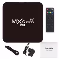 تی وی باکس MXQ Pro 4K 5G دارای پردازنده 64 بیتی S905W – اندروید 10.1
