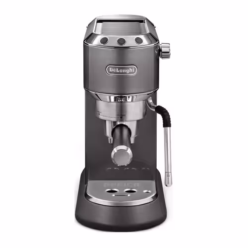 اسپرسوساز دلونگی 885 استیل / دودی / بژ | اسپرسو، کاپوچینو و لاته حرفه‌ای