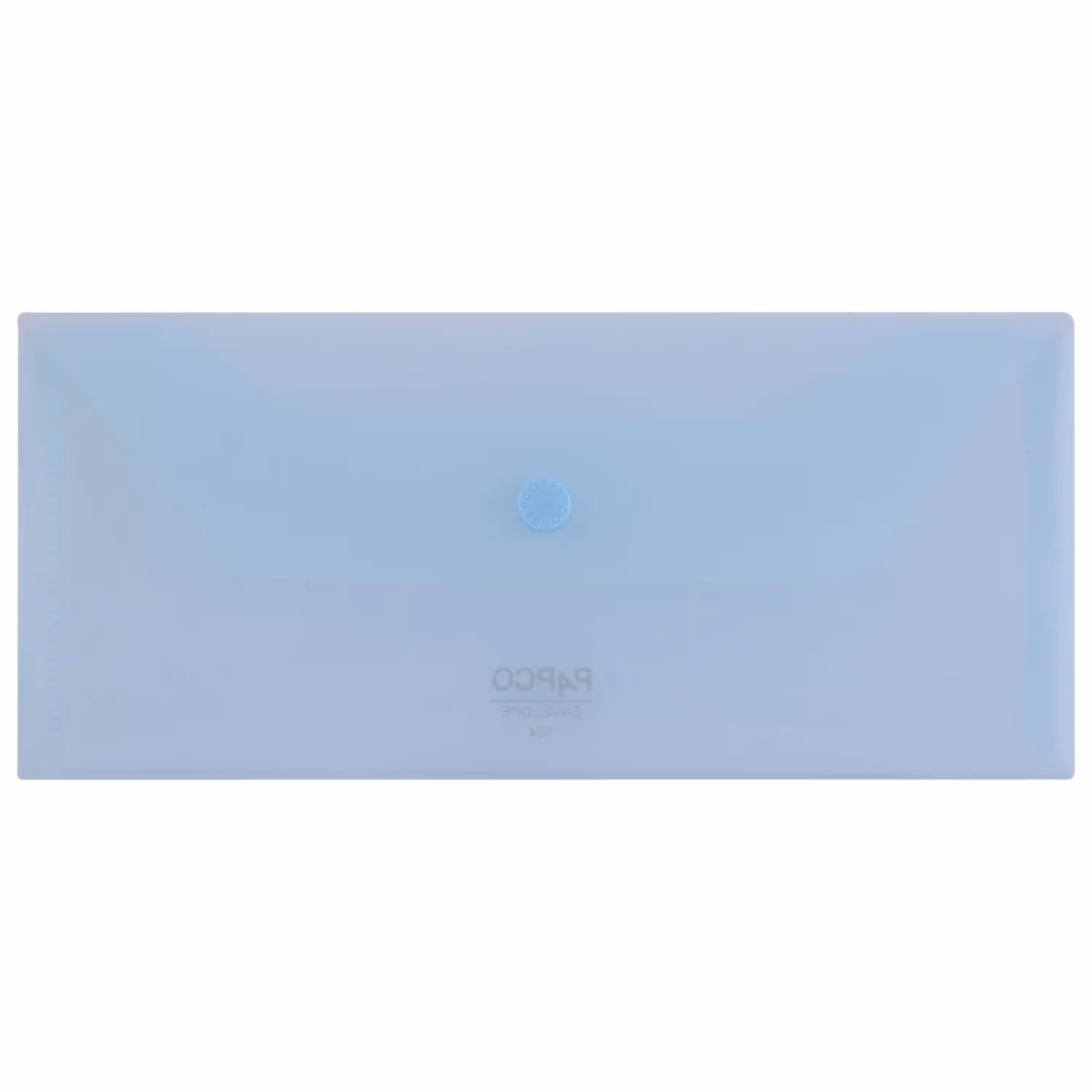 پوشه دکمه دار  پاپکو مدل شفاف کد 104 رنگ آبی روشن 