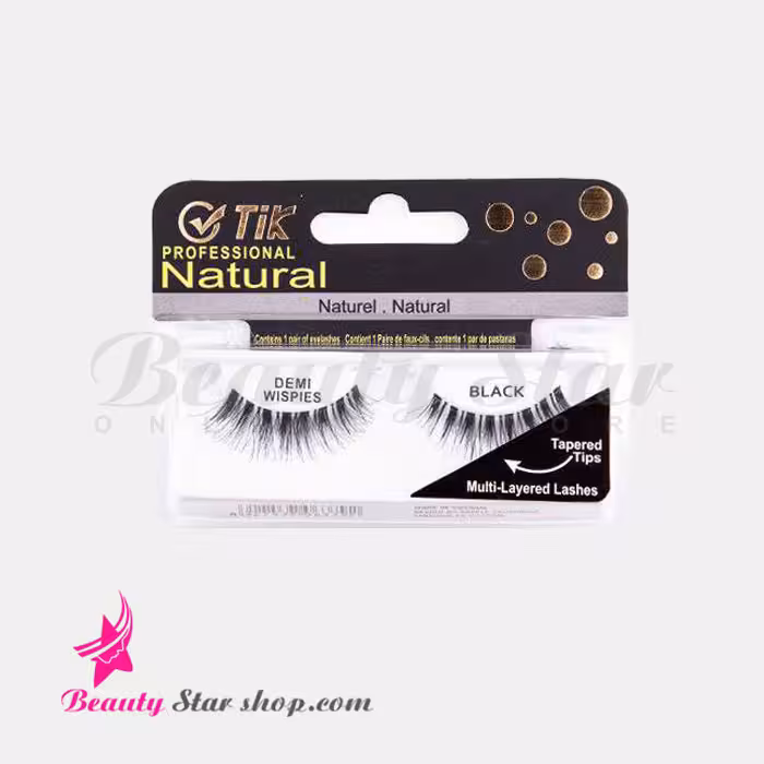 مژه مصنوعی سه بعدی مشکی ویسپایس تیک مدل Wispies