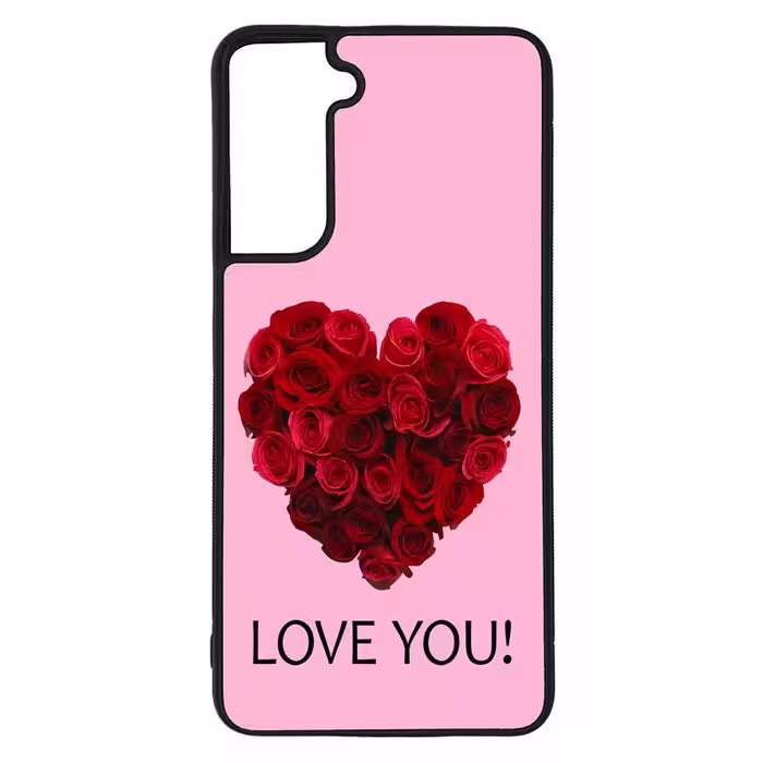 کاور طرح LOVE YOU کد G-031 مناسب برای گوشی موبایل سامسونگ Galaxy S21 | دیجی قاب دونی