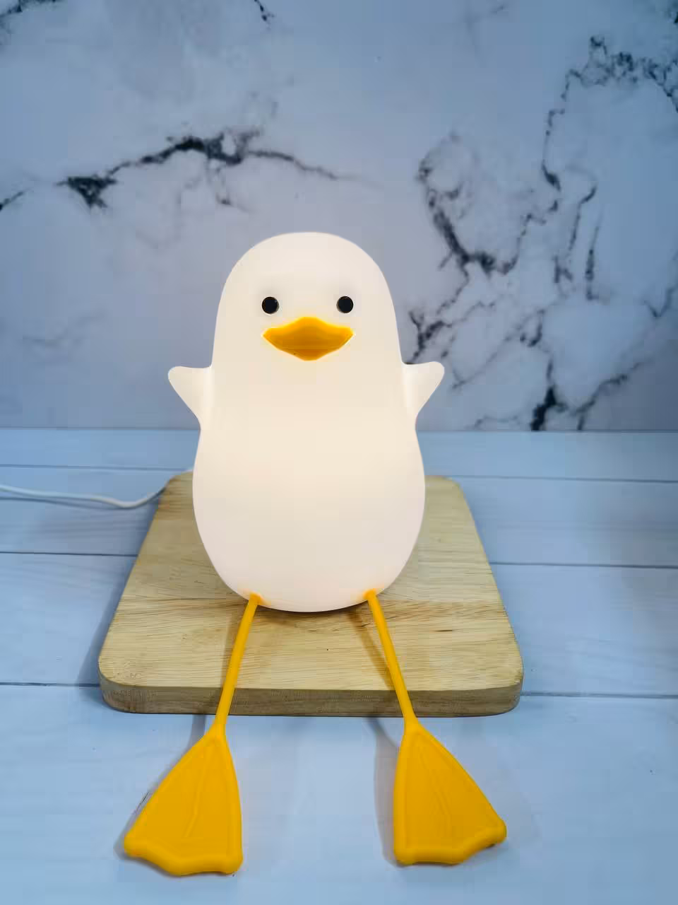 چراغ خواب سیلیکونی طرح اردک