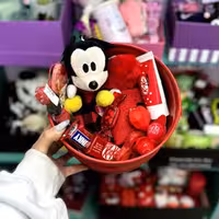 باکس هدیه سطلی قرمز