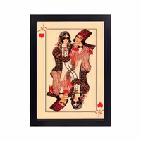 تابلو تاریخی طرح دلبر کد PF-18001 لوژین