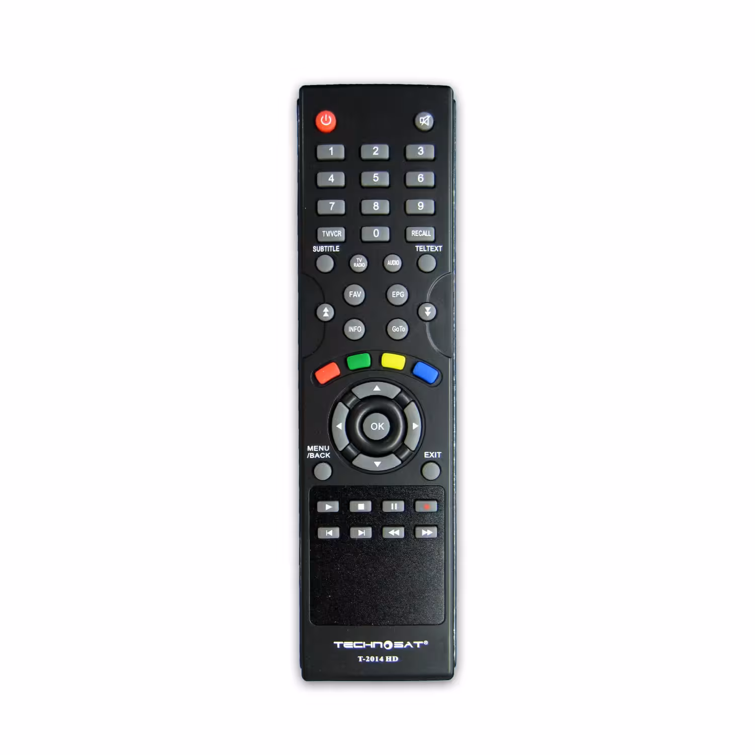 کنترل گیرنده دیجیتال تکنوست TECHNOSAT مدل T-2014HD