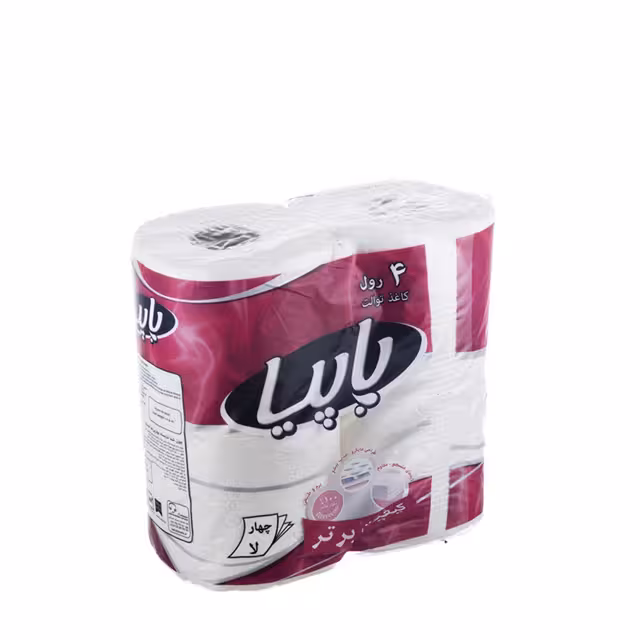 دستمال توالت پاپیا 4 عددی