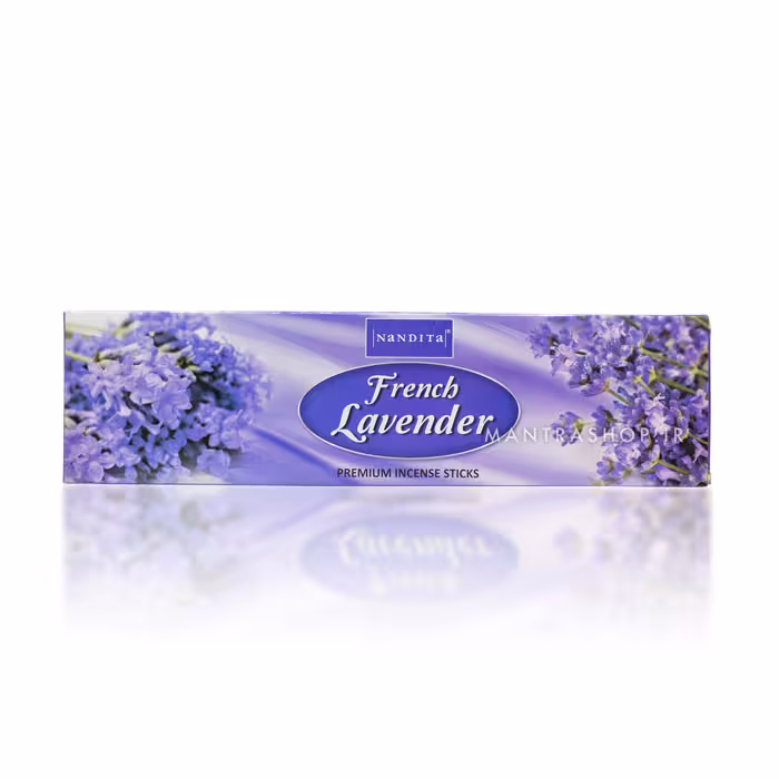 عود دست ساز هندی French Lavender برند Nandita (عود لوندر فرانسوی)