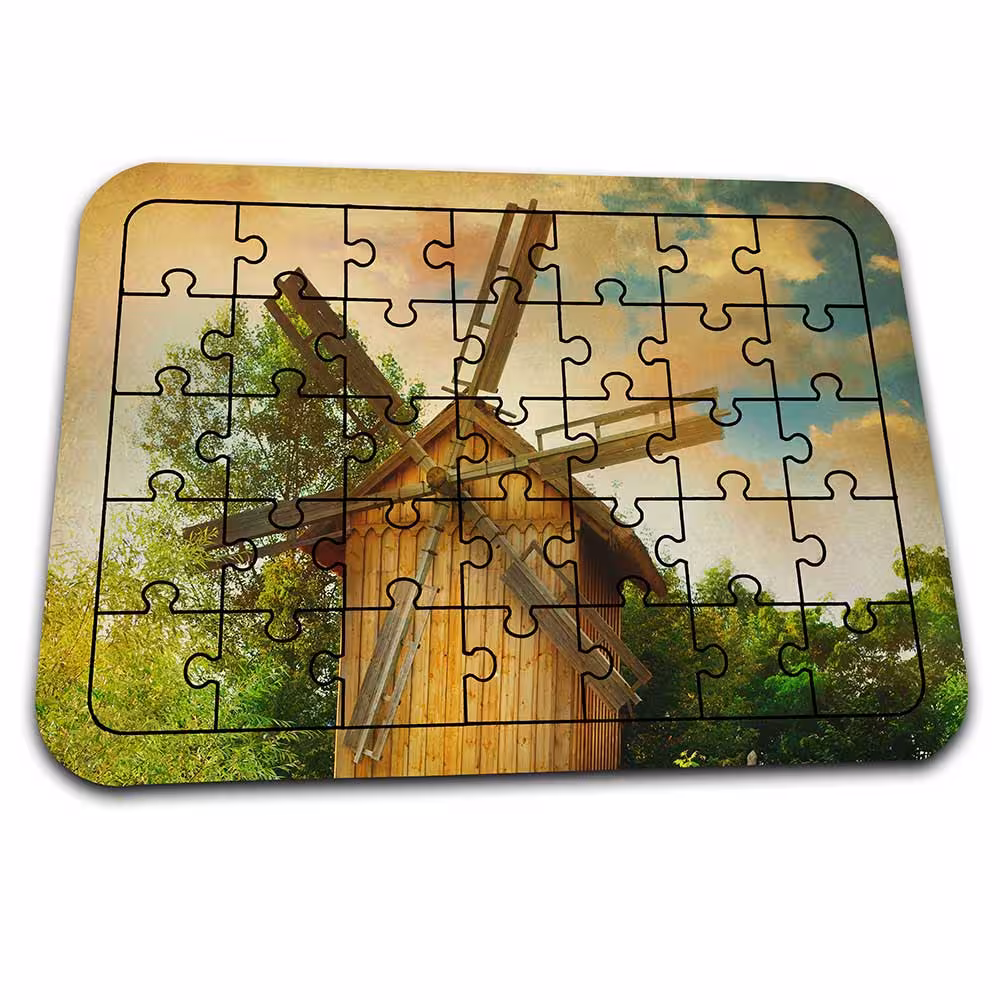 پازل فانتزی با عکس کلبه چوبی کد PZ510