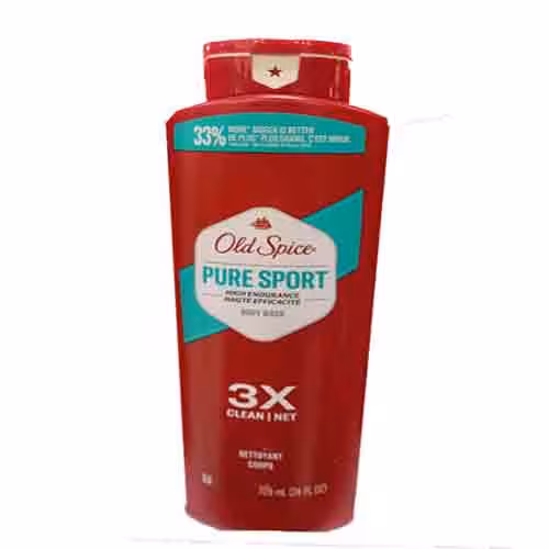 شامپو بدن مردانه کانادایی الد اسپایس Old Spice – Pure Sport رایحه ای ماندگار 709 میل