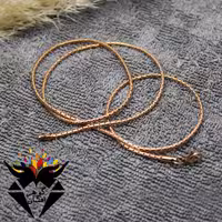 زنجیر استیل 60 سانت مسی رنگ کد Z_1180