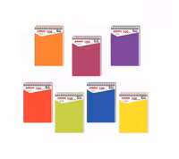 دفتر یادداشت 100 برگ 1/8 طلقی فنر تک عرش کد 57