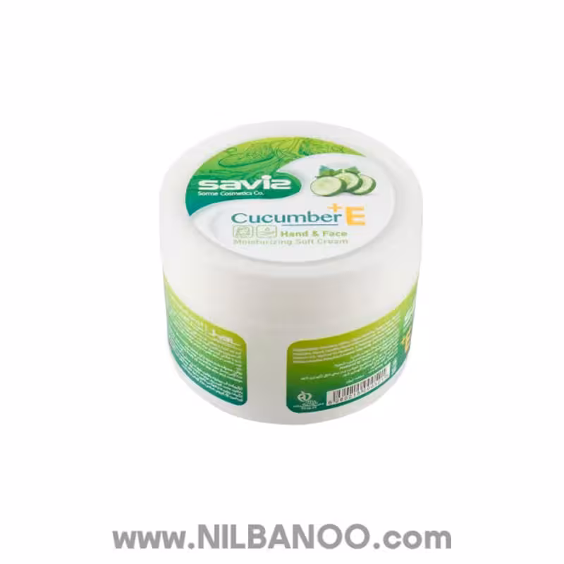 کرم مرطوب کننده ساویز حاوی عصاره خیار