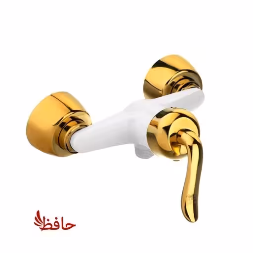 شیر توالتی مدل قاصدک قاجاری سفید طلایی