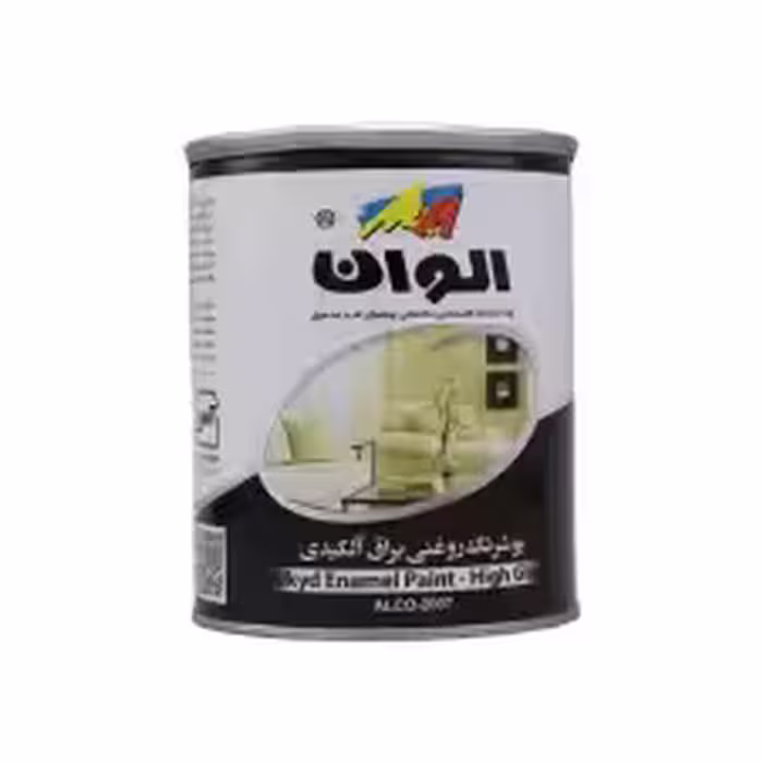پوشرنگ روغنی براق آلکیدی الوان ALCO 2007