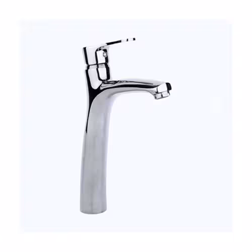 شیر روشویی پایه بلند مدل صدف راسان