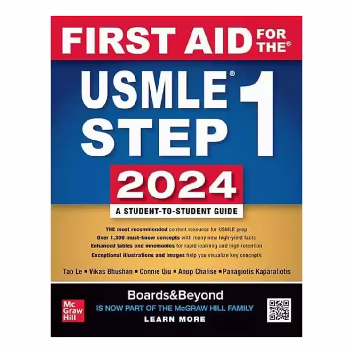 کتاب فرست اید 2024 | First Aid for the USMLE Step 1