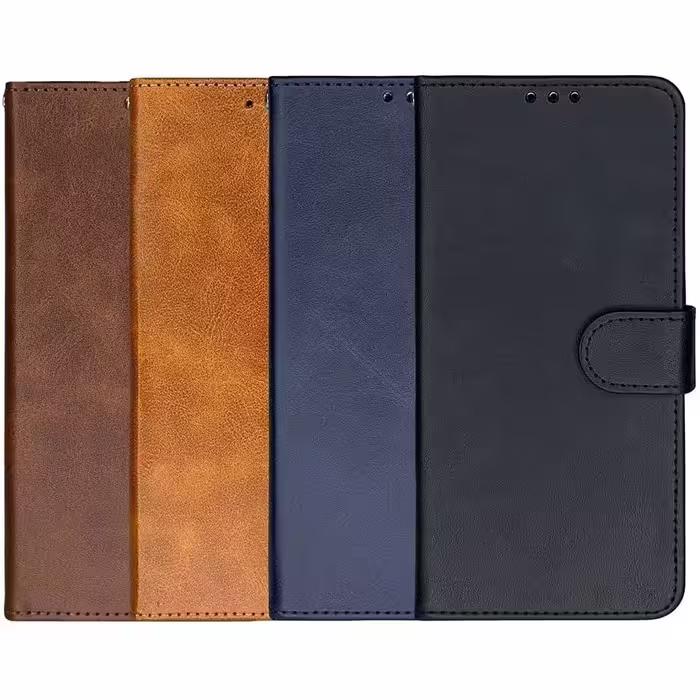 کیف کلاسوری چرمی با درب آهنربایی و دارای جای کارت مناسب برای گوشی موبایل سامسونگ گلکسی Samsung Galaxy A10 / A10S / A11 / A12 / A13 / A14 / A15 / A20 / A21S / A23 / A24 / A25 / A30 / A30S / A32 4G / A33 / A34 / A35 / A50 / A50S / A51 / A53 / A54 / A55 / A70 / A70S / A71 / A72 / A73 / S20 FE / S21 FE / S22 Ultra / S23 FE / S23 Ultra / S24 Ultra