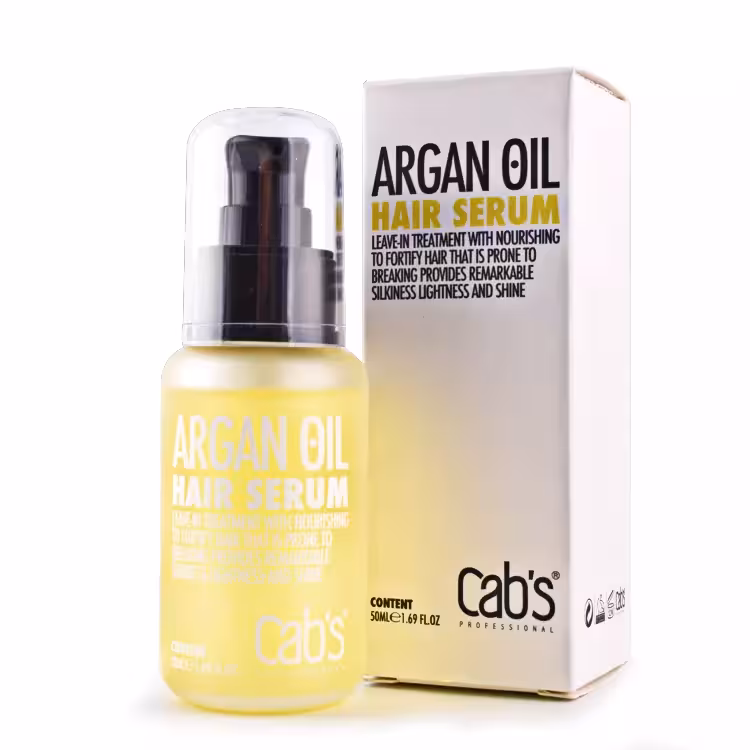 سرم ترمیم کننده مو روغن آرگان کبس cabs