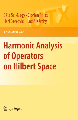 خرید و دانلود نسخه کامل کتاب Harmonic analysis of operators on Hilbert space