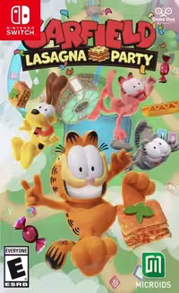 بازی Garfield Lasagna Party مناسب کنسول Nintendo Switch