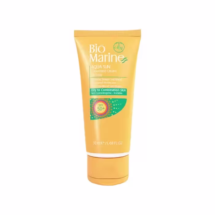 ضد آفتاب فاقد چربی  SPF50 بایومارین پوست چرب و جوشدار Biomarine