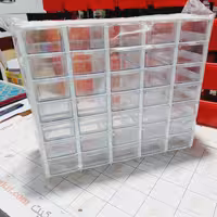 جعبه کشویی قطعات 35 عددی کریستالی