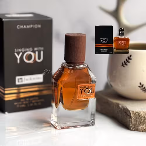 عطر ادکلن مینی جورجیو آرمانی استرانگر ویت یو ابسولوتلی جانوین-جکوینز | Giorgio Armani Stronger with You Absolutely (Singing With You Champion Jackwins) حجم 30 میل(شرکتی)